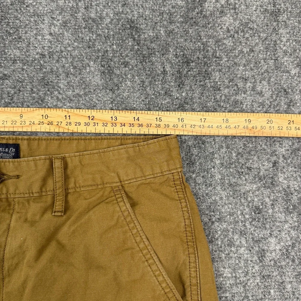 Levi's Mens Cargo Shorts Size 30 Brown Ripstop Cotton Utility Hiking Casual‎